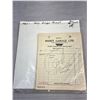Image 5 : Lot of Haney Garage BC 1920's receipts Plus Motor of Canada 1939 Book ETC