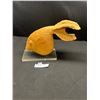 Image 1 : Hand Carved Big Wood Gold Fish