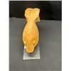 Image 5 : Hand Carved Big Wood Gold Fish