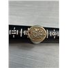 Image 2 : 30YR 10kt Gold and Sterling Silver with Ruby Stone Federal Employee Ring Size 10