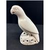 Image 5 : A Pair of Fitz and Floyd Calla Lily Candle Holders Twisted Stem and Art Deco Porcelain Parrot