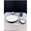 Image 1 : A Nice Lot of Antique Blue and White Pattern Dishes