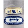 Image 9 : Antique Lot of Blue and White Porcelain Pieces