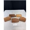 Image 3 : Lot of 5 West Coast Native Head Carvings From Squamish First Nation Signed
