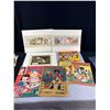 Image 1 : Lot of 5 Vintage Childrens Books and 3 Prints