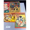 Image 4 : Lot of 5 Vintage Childrens Books and 3 Prints