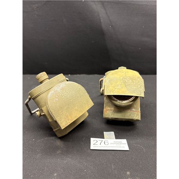 WW2 Canadian/British Soldiers Lamps as Found