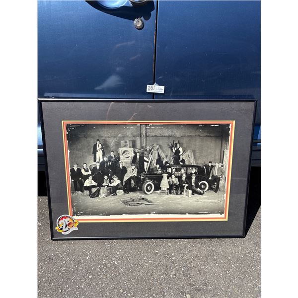 Nicely Framed Vancouver Canucks 25th Anniversary Photo Print