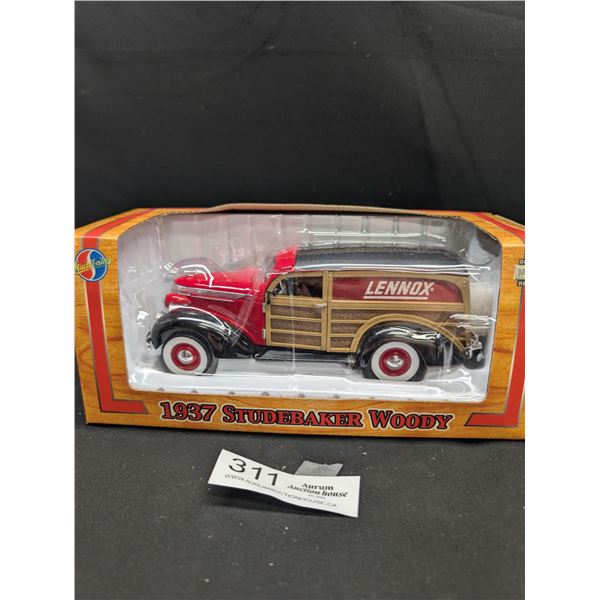 1:24 Scale Diecast 1937 Studebaker Woody Lennox In Original Box