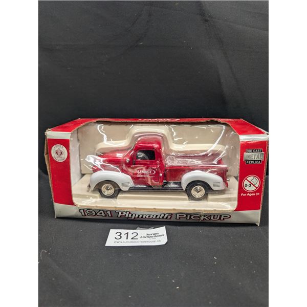 2:14 Scale Diecast 1941 Plymouth Pickup Lennox in Original Box
