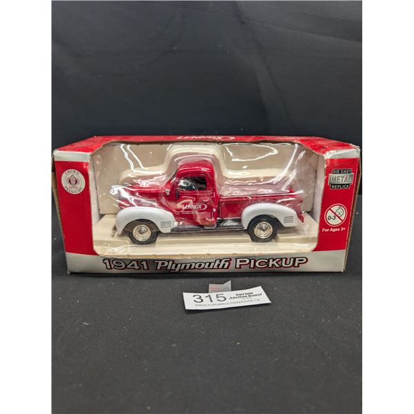 1:24 Scale Diecast 1941 Plymouth Pickup Lennox in Original Box