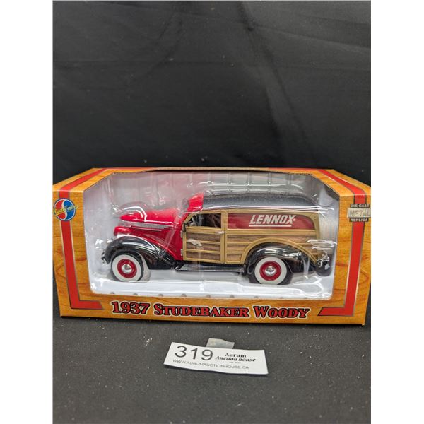 1:24 Scale Diecast 1937 Studebaker Woody Lennox in Original Box