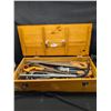 Image 1 : Custom Wooden Tool Box Full of Good Tools No Shipping