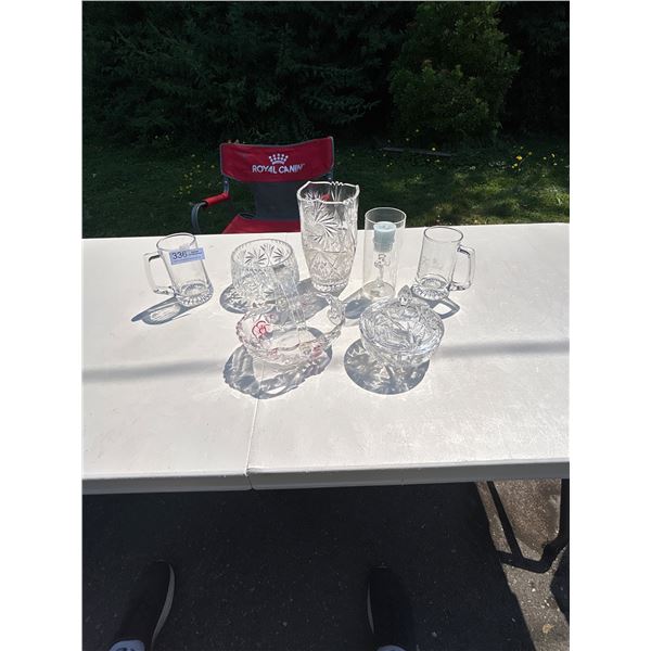 Good Quality Lot of Vintage Glass and Crystal