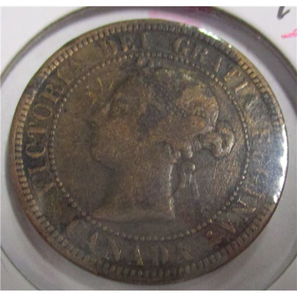 1888 CANADA VICTORIAN LARGE PENNY