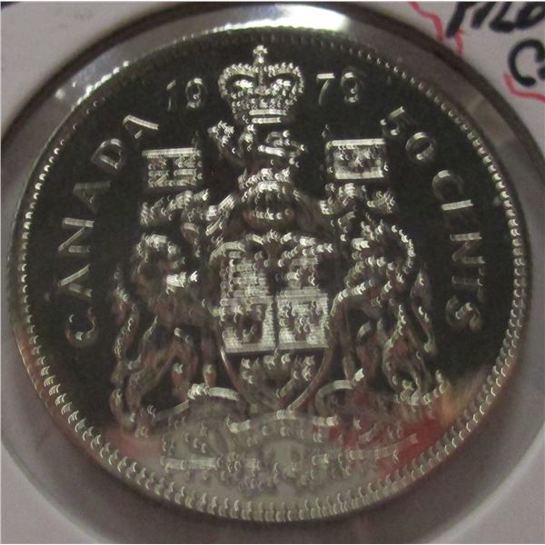1979 PROOF CAMEO CANADA HALF DOLLAR