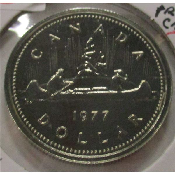 1977 PROOF CAMEO CANADA HALF DOLLAR