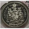 Image 1 : 1980 PROOF CAMEO CANADA HALF DOLLAR