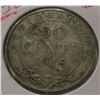 Image 1 : 1918 NEWFOUNDLAND SILVER HALF DOLLAR
