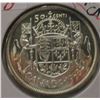 Image 1 : 1958 PROOF CAMEO CANADA SILVER HALF DOLLAR