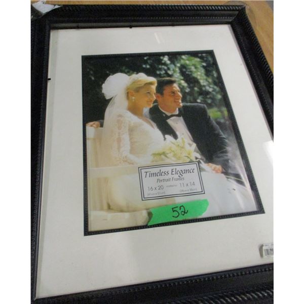 LIKE NEW:  16 X 20" PICTURE FRAME