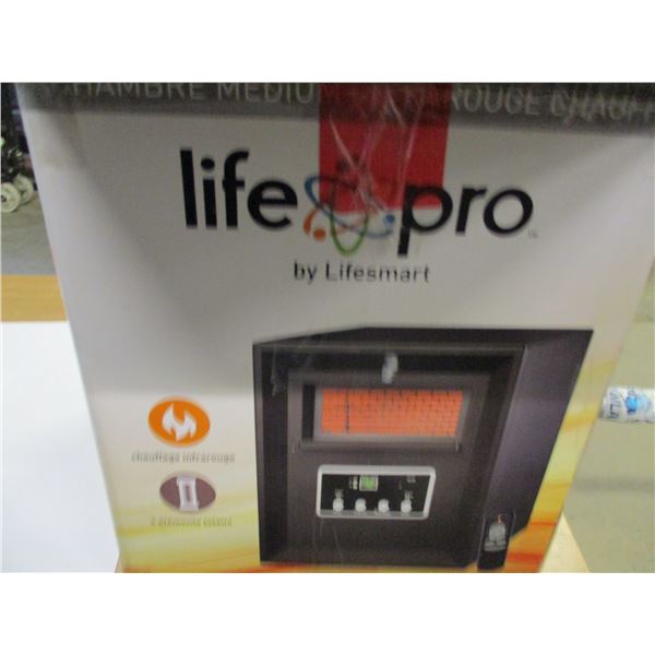 ESTATE:  LIFE PRO BY LIFESMART INFRARED HEATER (LOOKS LIKE NEW) IN ORIGINAL BOX