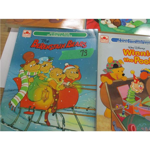 ESTATE:  4 NEW COLORING BOOKS