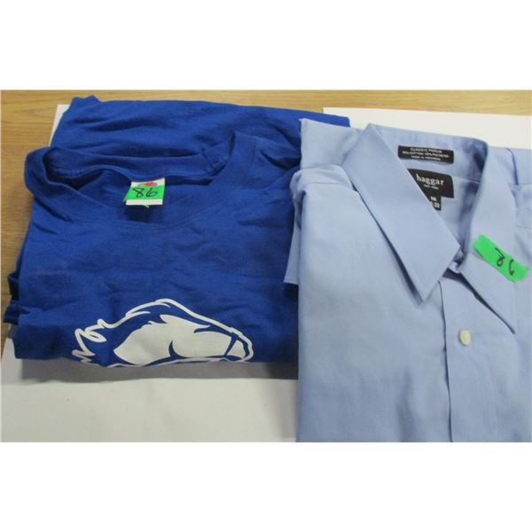 ESTATE:  2 SHIRTS (SIZE LARGE)