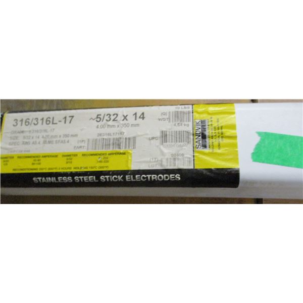 5/32" X 14" STAINLESS STEEL STICK ROD