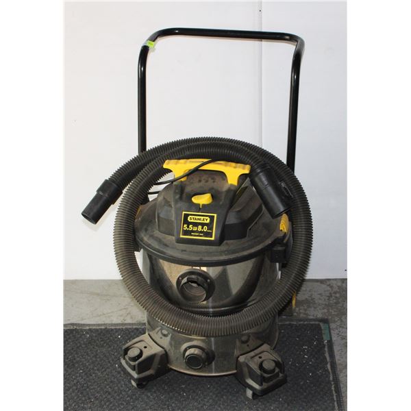STANLEY 8 GALLON WET/DRY VACUUM CLEANER