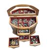 Image 1 : VINTAGE JEWELRY BOX WITH JEWELRY