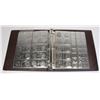 Image 1 : BROWN COIN BOOK OF30 50 CENT COINS NONE SILVER