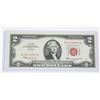 Image 1 : UNCIRCULATED 1963 AMERICAN $2 BILL