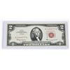 Image 1 : UNCIRCULATED 1963 AMERICAN $2 BILL