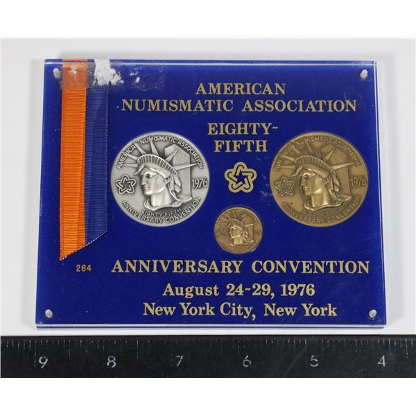 AMERICAN NUMISMATIC ASSOCIATION 85TH ANNIVERSARY