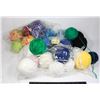 Image 1 : BOX OF YARN/KNITTING MATERIALS