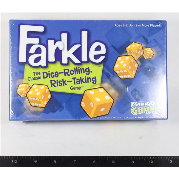 FARKLE CLASSIC DICE ROLLING RISK TAKING GAME