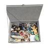 Image 1 : GLASS BOX OF SMALL COLLECTIBLES