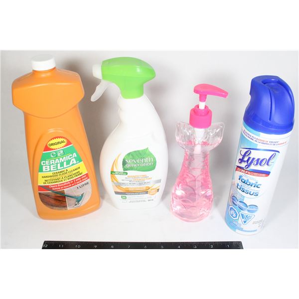 BUNDLE OF CLEANING SUPPLIES
