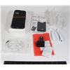 Image 1 : MINI PLASTIC TOTE WITH PHONE ACCESSORIES