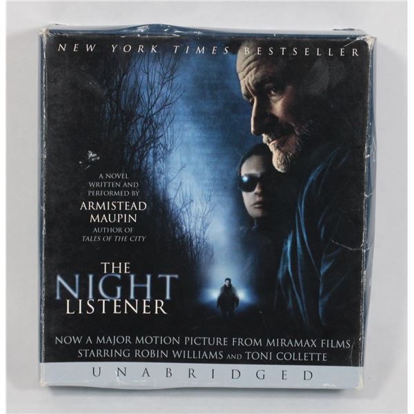 9 CD AUDIOBOOK THE NIGHT LISTENER