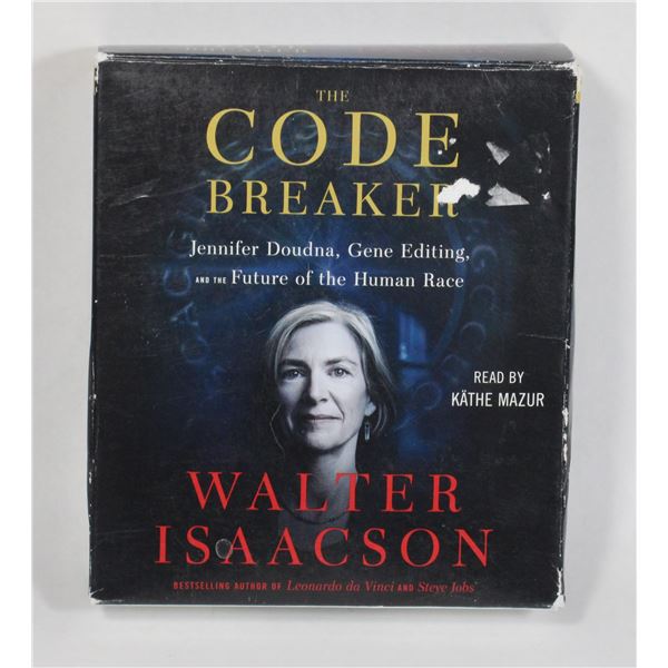 13 CD AUDIOBOOK THE CODE BREAKER JENNIFER DOUDNA