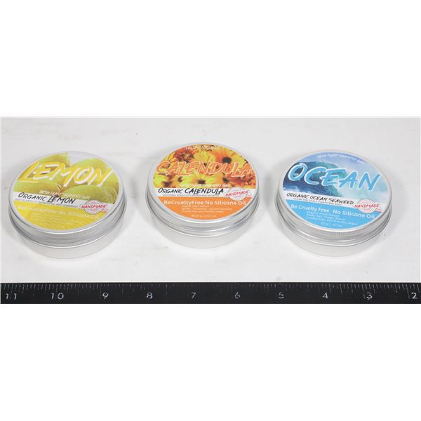 ORGANIC SHAMPOO BAR OCEAN / LEMON / CALENDULA