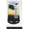 Image 1 : SMALL METAL WALL MOUNT EAGLE THERMOMETER