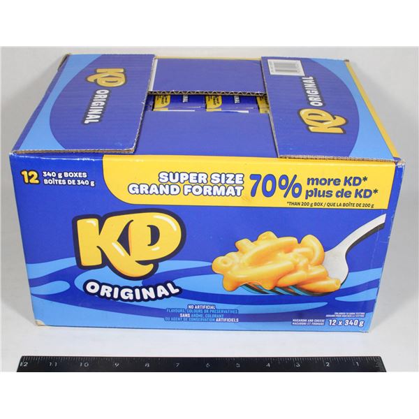 KRAFT DINNER ORIGINAL 12X340G