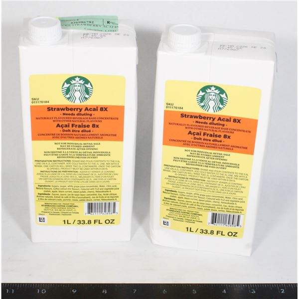 STARBUCKS STRAWBERRY ACAI 8X