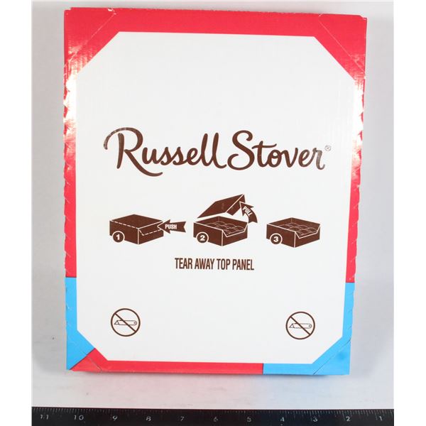 UNOPENED RUSSELL STOVER LARGE BOX MILK CHOC.