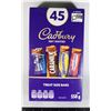 Image 1 : CADBURY FAVORITES 45 TREAT SIZE BARS 558G