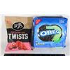 Image 1 : MINT OREOS / RJ'S RASPBERRY CHOC TWISTS