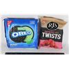 Image 1 : MINT OREOS / RJ'S RASPBERRY CHOC TWISTS